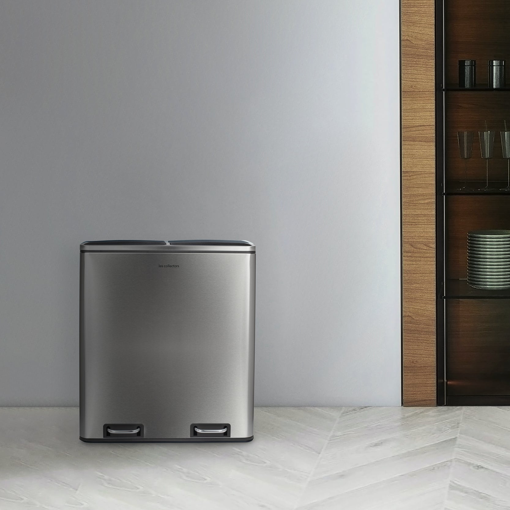 poubelle de tri 60L